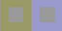 grey on olive and lavender