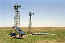 Pumping water for livestock